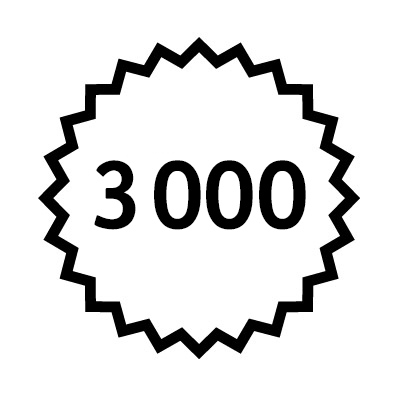 3 000
