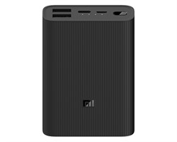 Аккумулятор внешний Xiaomi Mi Power Bank 3 Ultra compact BHR4412GL Black 10000 мАч