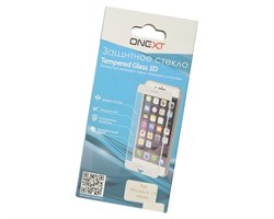 Стекло защитное ONEXT для Apple iPhone X/XS/11 Pro 3D White Frame