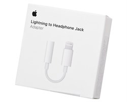 Адаптер Apple Lightning to 3.5mm Headphone Jack Adapter White
