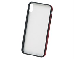 Панель-накладка Uniq Valencia Clear/Red для Apple iPhone XS Max