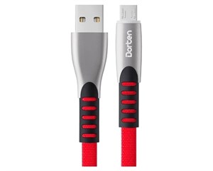 Кабель USB Dorten Micro USB to USB Cable Flat Series 1m Red