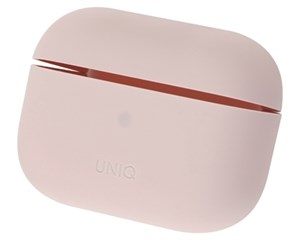 Чехол Uniq LINO Liquid Silicone Pink для зарядного кейса AirPods Pro