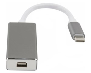 Адаптер Barn&Hollis Type-C - mini-DisplayPort для MacBook, Grey