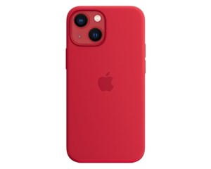 Панель-накладка Apple Silicone Case with MagSafe Red для iPhone 13 mini