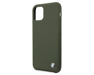 Панель-накладка BMW Signature Liquid Silicone Midnight Green для iPhone 11