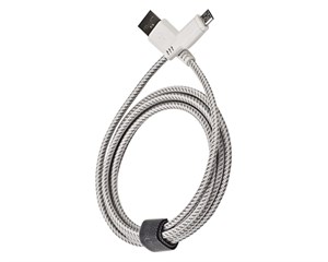 Кабель USB EnergEA Nylotough Micro-USB Quick Charging Cable 1,5 м White
