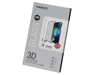 Стекло защитное Hardiz 3D Cover Premium Tempered Glass Black Frame для iPhone 13 Pro Max