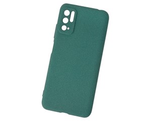 Панель-накладка NewLevel Fluff TPU Hard Green для Xiaomi Redmi Note 10T