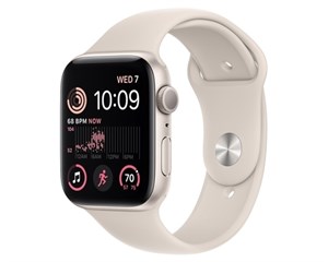 Смарт-часы Apple Watch SE Aluminum Case Starlight 44mm with Starlight Sport Band