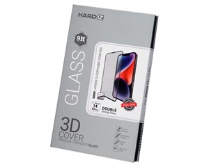 Стекло защитное Hardiz 3D Cover Premium Glass Black Frame для Apple iPhone 14/13 Pro
