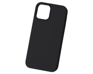 Панель-накладка Hardiz Liquid Silicone Case Black для iPhone 12 / 12 Pro