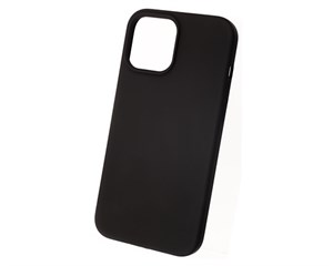 Панель-накладка Hardiz Liquid Silicone Case Black для iPhone 12 Pro Max