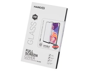 Стекло защитное Hardiz Full Screen Cover Premium Tempered Glass Black Frame для Samsung Galaxy A23