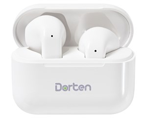 Беспроводные наушники с микрофоном Dorten EarPods Mini White