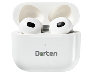 Беспроводные наушники с микрофоном Dorten EarPods White