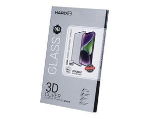 Стекло защитное Hardiz 3D Cover Premium Tempered Glass Black Frame для Apple iPhone 14 Plus/13 Pro Max