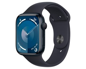Смарт-часы Apple Watch Series 9 Aluminum Case Midnight 41mm with Sport Band S/M