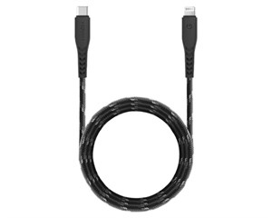 Кабель USB EnergEA NyloFlex Type-C to Lightning PD CBL-NFCL-BLK150 1,5 м Black