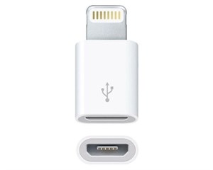 Адаптер Lightning - Micro USB Prime Line White