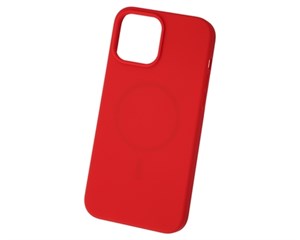 Панель-накладка Hardiz Liquid Silicone Case with MagSafe Red для iPhone 13 Pro Max