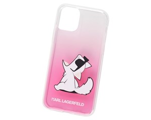 Панель-накладка Karl Lagerfeld Choupette Fun Sunglasses Hard Pink для Apple iPhone 11 Pro