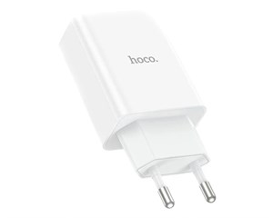 Зарядное устройство сетевое HOCO C99A Three Output Ports Fast Charging 20W White