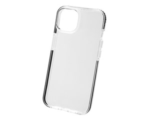 Панель-накладка SmarTerra Silicon Case Clear/Black для iPhone 13 mini
