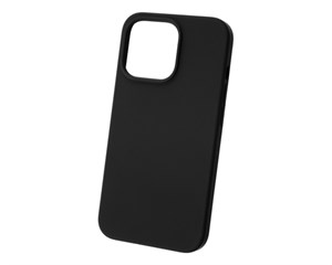 Панель-накладка Hardiz Liquid Silicone Case Black для iPhone 13 mini