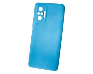 Панель-накладка NewLevel Fluff TPU Hard Blue для Xiaomi Redmi Note 10 Pro