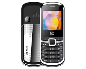 Сотовый телефон BQ 1415 Nano Black Silver