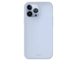 Панель-накладка Uniq Lino with MagSafe Arctic Blue для iPhone 13 Pro Max