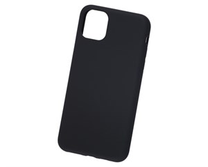Панель-накладка Hardiz Liquid Silicone Case Black для Apple iPhone 11 Pro Max