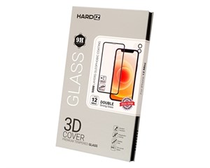 Стекло защитное Hardiz 3D Cover Premium Tempered Glass для iPhone 12 mini Black Frame