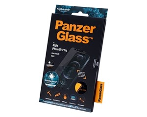 Стекло защитное PanzerGlass CamSlider для iPhone 12/12 Pro Black Frame