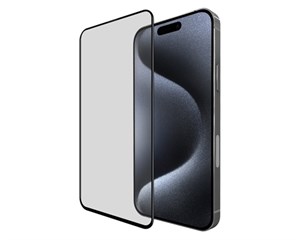 Стекло защитное Hardiz 3D Cover Premium Tempered Glass для iPhone 15 Pro Black Frame