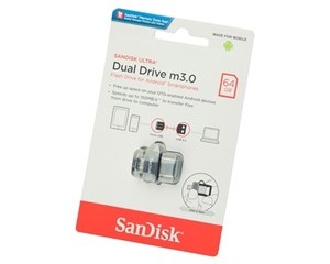 Накопитель USB SanDisk Ultra Dual Drive M3.0 64Gb SDDD3-064G-G46