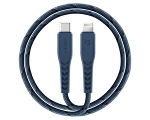 Кабель USB EnergEA NyloFlex Lightning to USB-C Cable 1,5 м Blue