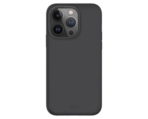 Панель-накладка Uniq Lino with MagSafe Grey для iPhone 14 Pro Max