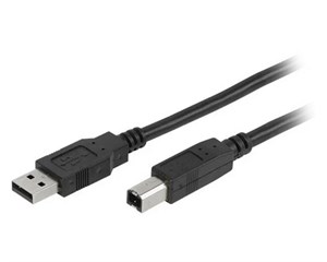 Кабель USB 2.0 А-В Vivanco 45206 1,8 м Black