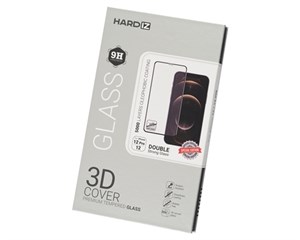 Стекло защитное Hardiz 3D Cover Premium Tempered Glass Black Frame для iPhone 12/12 Pro