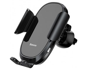 Держатель автомобильный Baseus Smart Car Mount Cell Phone Holder Black на решетку вентиляции
