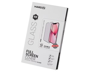 Стекло защитное Hardiz Full Screen Cover Premium Tempered Glass Black Frame для iPhone 13 mini