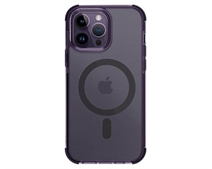 Панель-накладка Uniq Combat Antifingerpint with MagSafe Purple для iPhone 14 Pro Max
