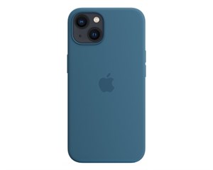 Панель-накладка Apple Silicone Case with MagSafe Blue Jay для iPhone 13