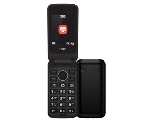 Сотовый телефон Inoi 247B Black с док-станцией