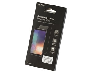 Стекло защитное ONEXT для iPhone 12 Pro Max Black Frame