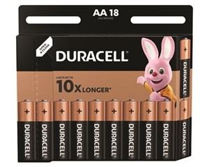 Батарейка Duracell Alkaline LR6 18 шт.