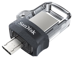 Накопитель USB SanDisk Ultra Dual Drive M3.0 128Gb SDDD3-128G-G46