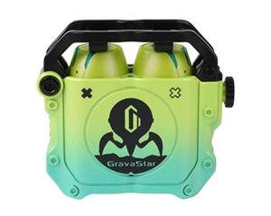 Беспроводные наушники с микрофоном GravaStar Sirius Neon Green